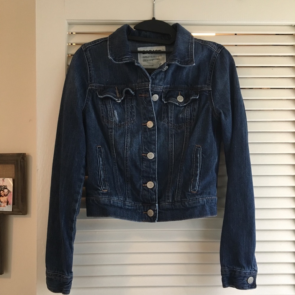 Cropped Denim jacket